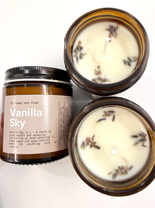 Vanilla Sky (soy wax candle with essential oils)