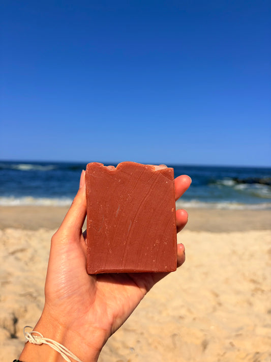 The Shampoo Bar (Made with Tallow, Moroccan Clay, Castor Oil, and Argan Oil) - Voluminous and Strong Hair, and Nourished Scalp.