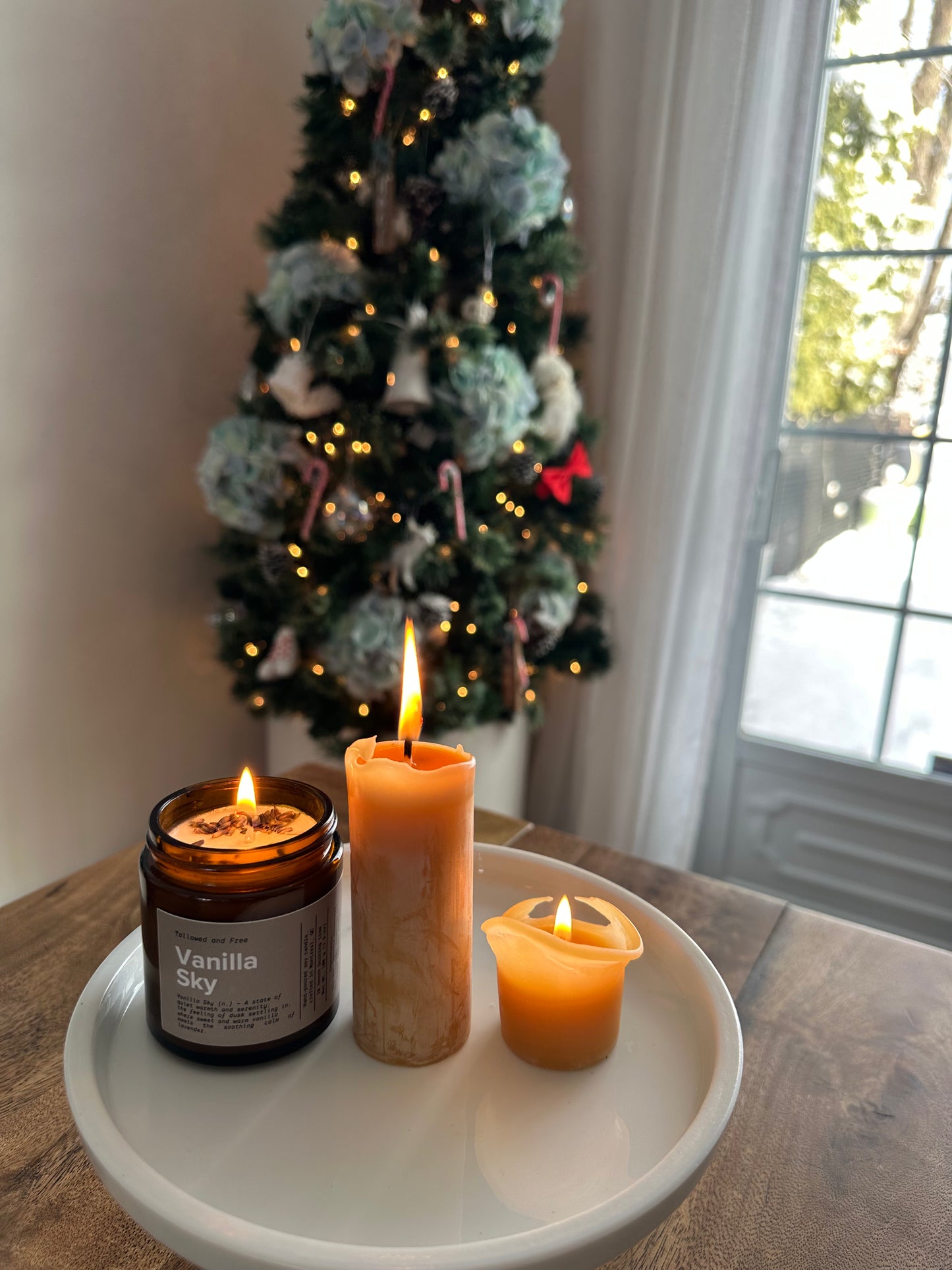 Vanilla Sky (soy wax candle with essential oils)